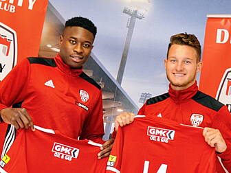 Derry continue signing spree w...